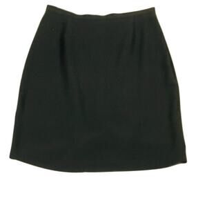 Casual Corner Vintage 90s Black Knee Length Pencil Skirt Size 10 Corpcore SALE